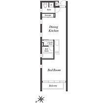 コートモデリア六本木 0301 ｜ 東京都港区赤坂（賃貸マンション1DK・2階・37.30㎡） その2