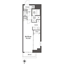 ルクレ両国 0601 ｜ 東京都墨田区両国（賃貸マンション1LDK・6階・34.85㎡） その2