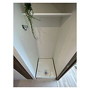 洗濯機用防水パン　※モデルルーム（家具・