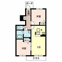 シャーメゾンフローラ 102 ｜ 兵庫県加古川市平岡町中野547-1（賃貸アパート2LDK・1階・54.29㎡） その2