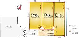 越谷市登戸町　土地　3号地