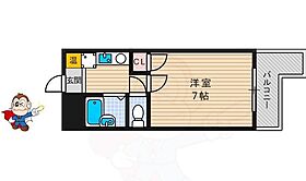 フローラル牧野坂  ｜ 大阪府枚方市牧野阪２丁目（賃貸マンション1K・2階・21.00㎡） その2