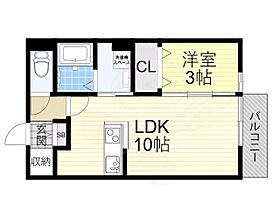 POPOLO  ｜ 大阪府枚方市楠葉中町（賃貸アパート1LDK・1階・36.00㎡） その2