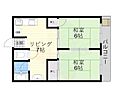 白川マンション2階5.0万円