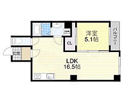 フリーディオ八幡 1階/-