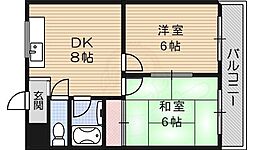郡津金森マンション 2階/-