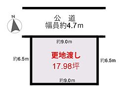 枚方市招提中町・土地