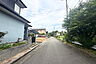 外観：物件の北側前面道路（南側から）［2026年6月28日撮影］