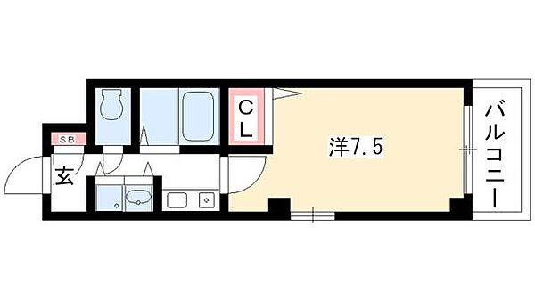 アヴァンセドミール ｜愛知県名古屋市中区錦3丁目(賃貸マンション1K・8階・24.00㎡)の写真 その2