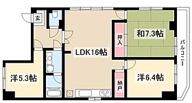 イトーマンション  ｜ 愛知県名古屋市中川区高畑2丁目139-1（賃貸マンション3LDK・5階・69.49㎡） その2