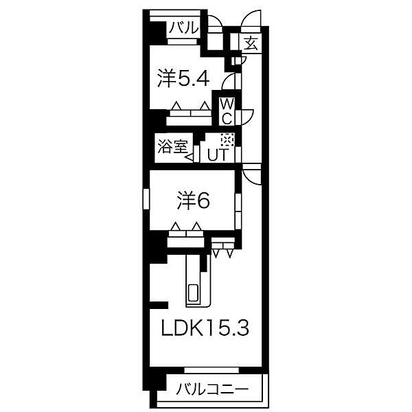 NR金山 ｜愛知県名古屋市中区平和1丁目(賃貸マンション2LDK・5階・62.89㎡)の写真 その2