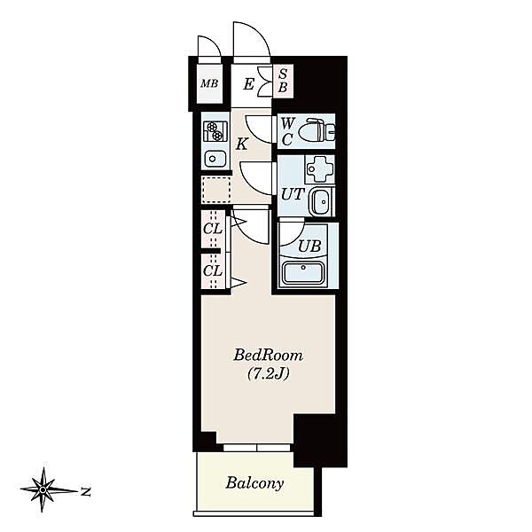 S-RESIDENCE栄四丁目 ｜愛知県名古屋市中区栄4丁目(賃貸マンション1K・5階・24.24㎡)の写真 その2