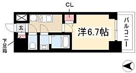 プレサンス葵デュリス  ｜ 愛知県名古屋市中区葵1丁目27-33（賃貸マンション1K・2階・23.01㎡） その2