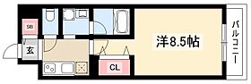 リシュドール名駅南  ｜ 愛知県名古屋市中村区名駅南1丁目10-13（賃貸マンション1K・4階・27.70㎡） その2