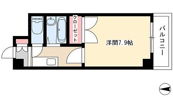 アイビーリーグ大曽根 ｜愛知県名古屋市東区東大曽根町(賃貸マンション1K・8階・23.27㎡)の写真 その2