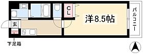 モラリエ西高蔵  ｜ 愛知県名古屋市熱田区五本松町5-17（賃貸マンション1K・2階・29.13㎡） その2