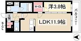 グリュック平和  ｜ 愛知県名古屋市中区平和2丁目2-20（賃貸マンション1LDK・2階・40.05㎡） その2