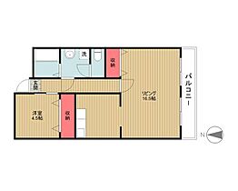 名栄ビル  ｜ 愛知県名古屋市昭和区福江3丁目2-8（賃貸マンション1LDK・1階・54.90㎡） その2