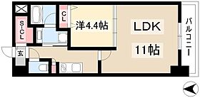 レジディア白壁  ｜ 愛知県名古屋市東区白壁4丁目47-1（賃貸マンション1LDK・6階・41.83㎡） その2