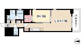 K CLASSY IZUMI  ｜ 愛知県名古屋市東区飯田町4（賃貸マンション1LDK・7階・38.45㎡） その2