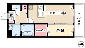 La maison de BV  ｜ 愛知県名古屋市中川区山王4丁目3-21（賃貸アパート1LDK・3階・41.95㎡） その2