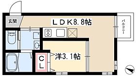 Le Gioieささしまライブ駅  ｜ 愛知県名古屋市中川区九重町9-9（賃貸マンション1LDK・3階・27.33㎡） その2