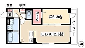 ヴェルム東別院  ｜ 愛知県名古屋市中区平和2丁目2-4-2（賃貸マンション1LDK・2階・47.27㎡） その2