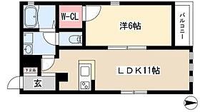 PRENDRE筒井  ｜ 愛知県名古屋市東区筒井3丁目5-7（賃貸アパート1LDK・3階・38.85㎡） その2