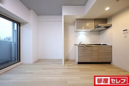 パルティール金山 6階ワンルームのリビング/ダイニング