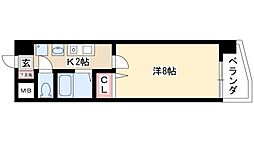 間取図画像 1K