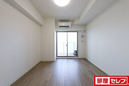 ディアレイシャス浅間町III 13階1Kのリビング/ダイニング