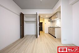 パルティール金山 4階ワンルームのリビング/ダイニング