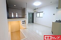 ブリリアンドアパートメント伝馬 1階ワンルームのリビング/ダイニング