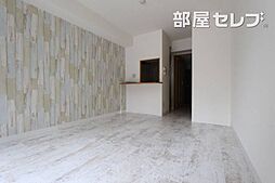 ラシュレ筒井 2階ワンルームのリビング/ダイニング