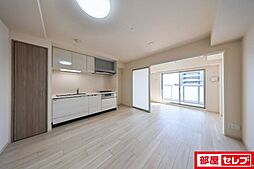 プレサンス　ジェネ　新栄町駅前　葵 10階1SLDKのリビング/ダイニング