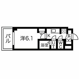 間取図画像 1K