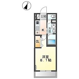 ヴァローレ日比野 2階/-