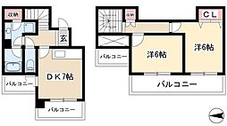 レスカール白金 6階/-