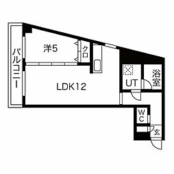 ハニーハイツ渡辺II 8階