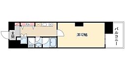 casa+α名駅南 1Kの間取図画像