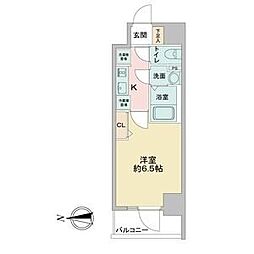 アステリ鶴舞ディオ 1Kの間取図画像