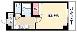 マ・メゾン吹上2002 1Kの間取図画像