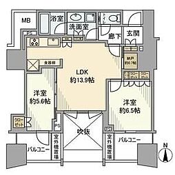 プラウドタワー名駅 12階