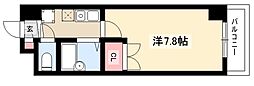プロビデンス御器所 1Kの間取図画像