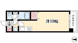 KDXレジデンス神宮前 ワンルームの間取図画像