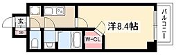 S-RESIDENCE今池ベレータ 1Kの間取図画像