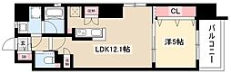 KCLASSYIMAIKE 1LDKの間取図画像