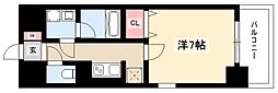 PetitFleur 1Kの間取図画像