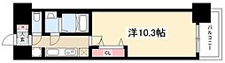 プレサンス丸の内リラティ 1Kの間取図画像