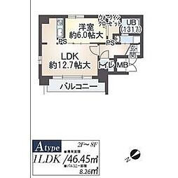 タカマツレジデンス鶴舞公園 8階